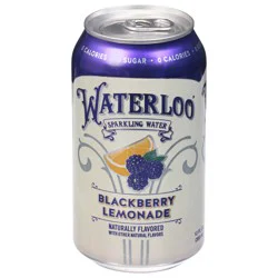 Waterloo Blackberry Lemonade Sparkling Water - 12 oz