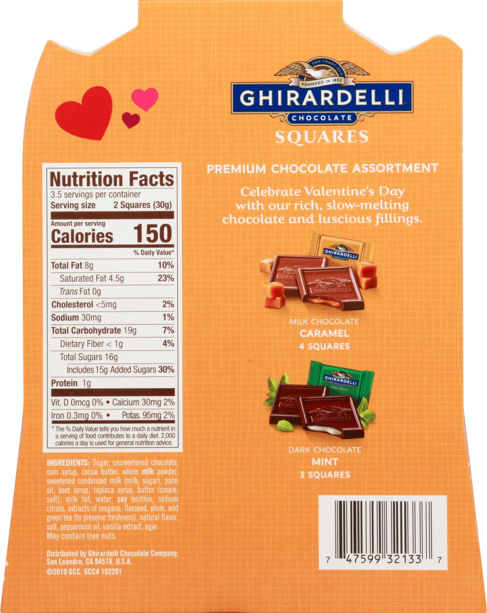 slide 3 of 12, Ghirardelli Premium Assortment Chocolate Squares 3.72 oz, 3.72 oz