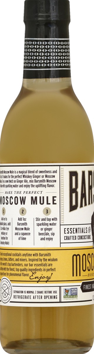 slide 3 of 6, Barsmith Moscow Mule Mix Bottle, 12.7 fl oz