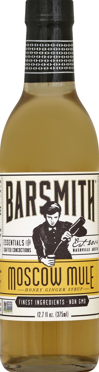 slide 5 of 6, Barsmith Moscow Mule Mix Bottle, 12.7 fl oz