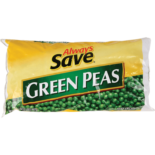 slide 1 of 1, Always Save Frozen Green Peas, 32 oz