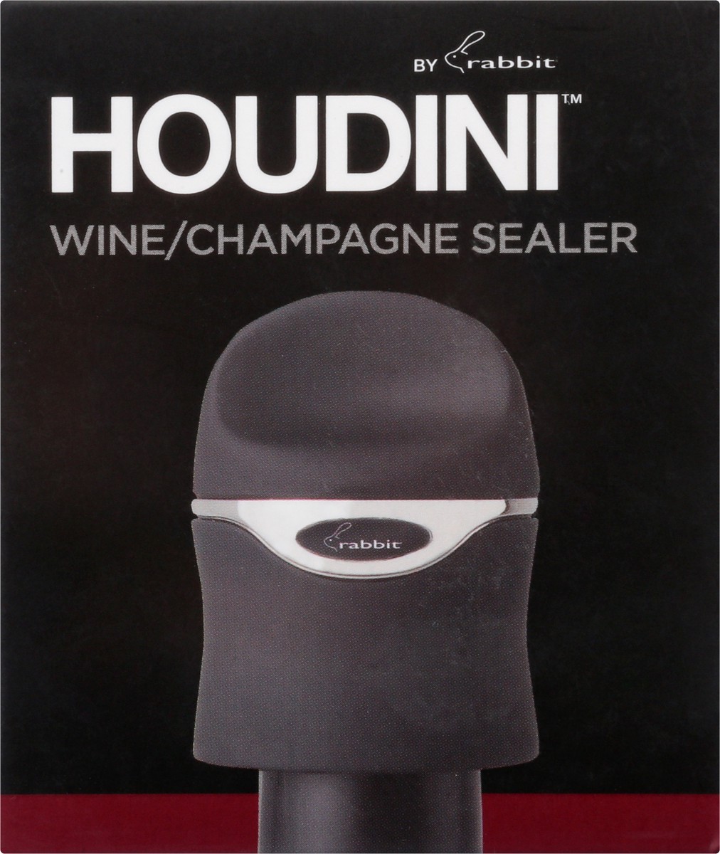 slide 6 of 9, Houdini Wine/Champagne Sealer 1 ea, 1 ct