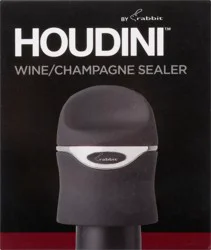 Houdini Wine/Champagne Sealer 1 ea