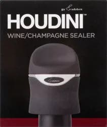 Houdini Wine/Champagne Sealer 1 ea