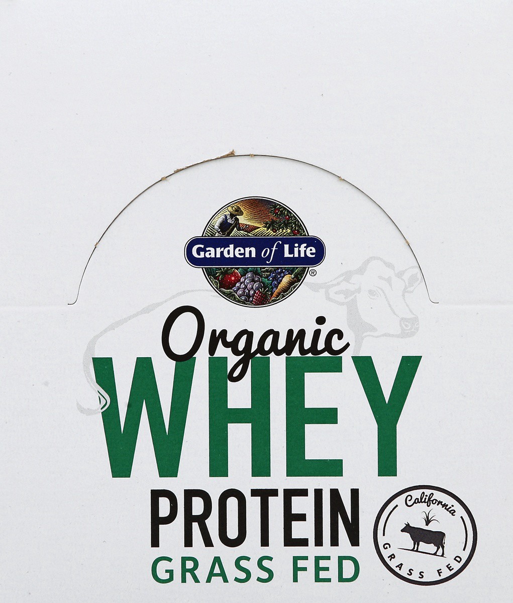slide 2 of 4, Garden of Life Whey Protein Vanilla Packets, 10 ct; 1.17 oz 