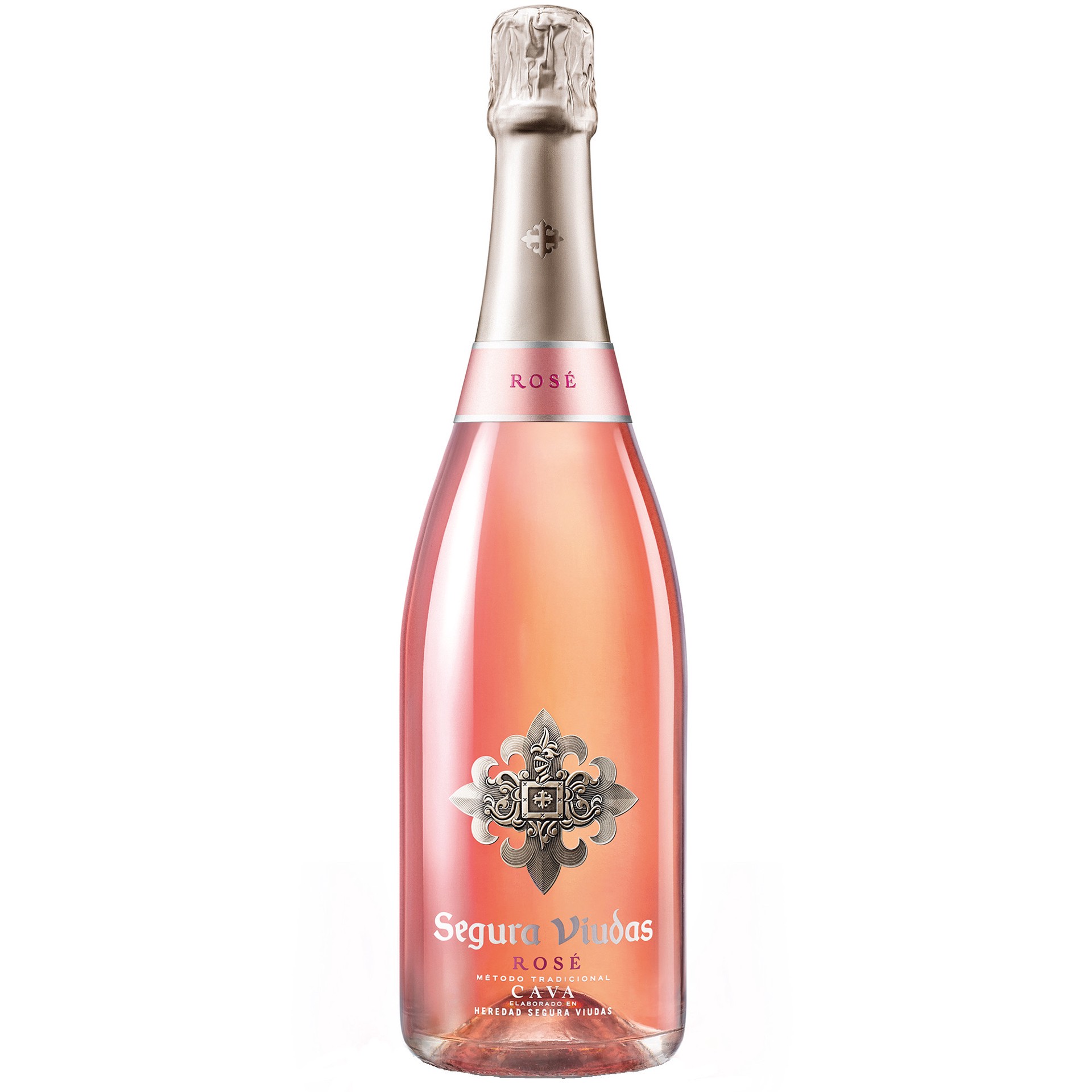 slide 1 of 4, Segura Viudas Brut Cava Rosé 750 ml Bottle, 750 ml