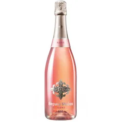 Segura Viudas Brut Cava Rosé 750 ml Bottle