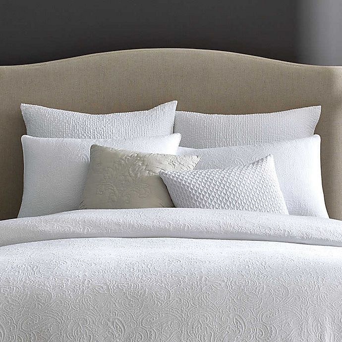 slide 1 of 1, Wamsutta Bristol Full/Queen Duvet Cover Set - Ivory, 3 ct