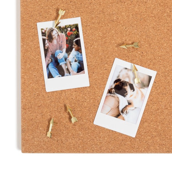 slide 4 of 4, U Brands® Arrow Push Pins, Gold, Set Of 12 Pins, 1 ct