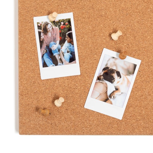 slide 2 of 4, U Brands® Soft Touch Standard Push Pins, Light/Dark Wood, Set Of 150 Pins, 1 ct