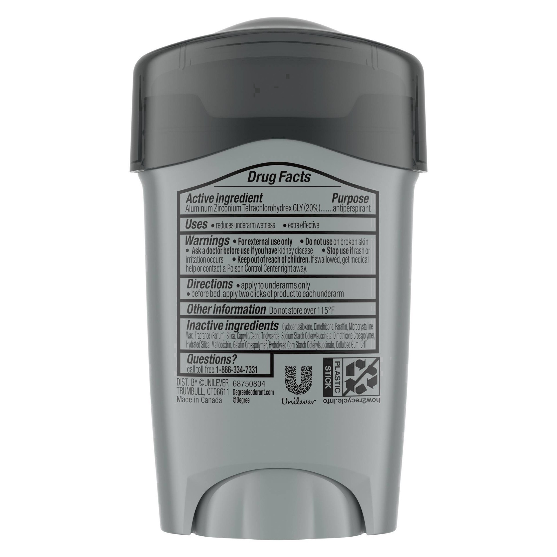 slide 14 of 66, Degree Antiperspirant Deodorant Sport Strength, 1.7 oz, 1.7 oz