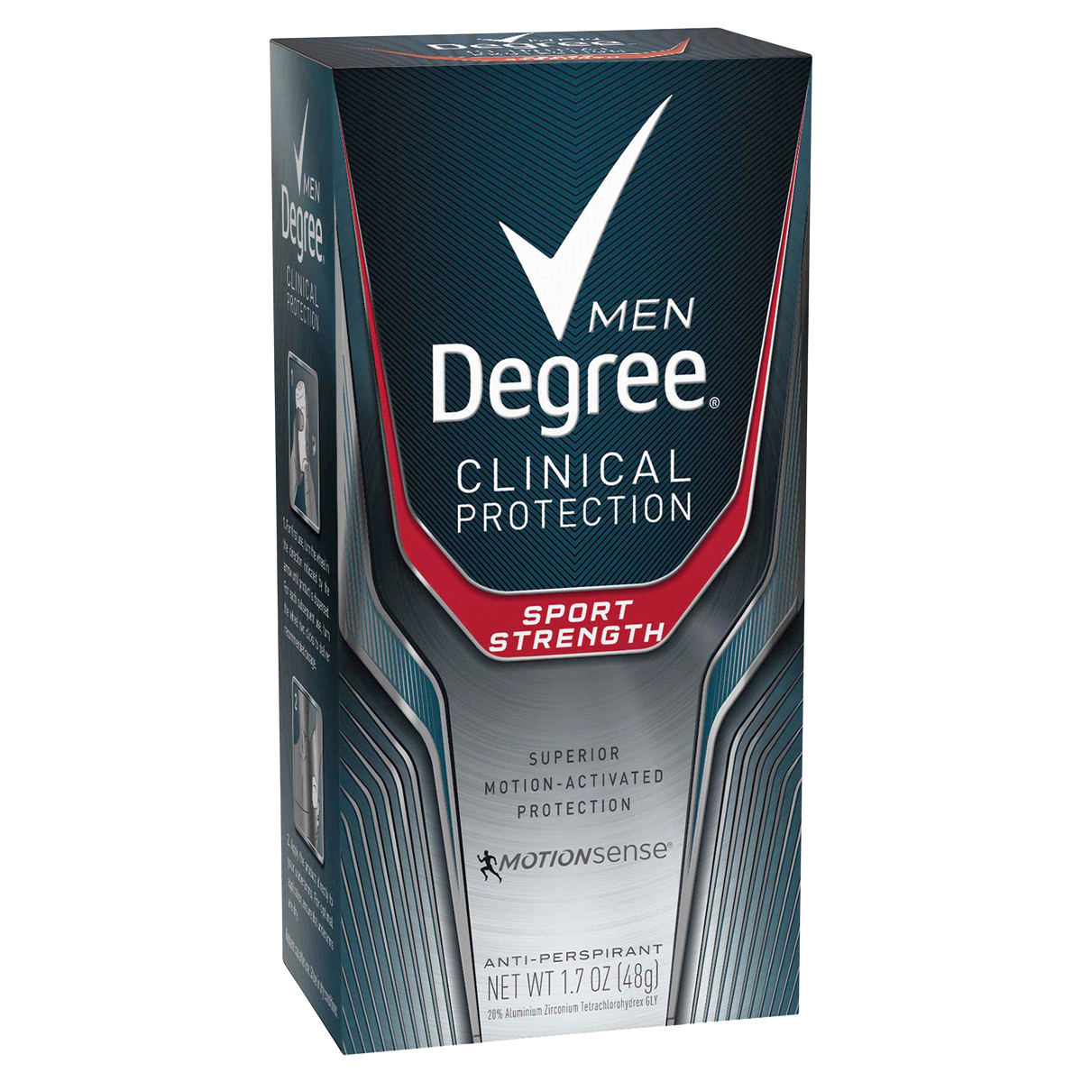 slide 50 of 66, Degree Antiperspirant Deodorant Sport Strength, 1.7 oz, 1.7 oz