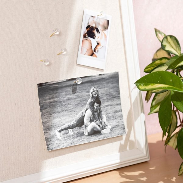 slide 4 of 4, U Brands® Sphere Push Pins, Clear/Gold, Set Of 100 Pins, 1 ct