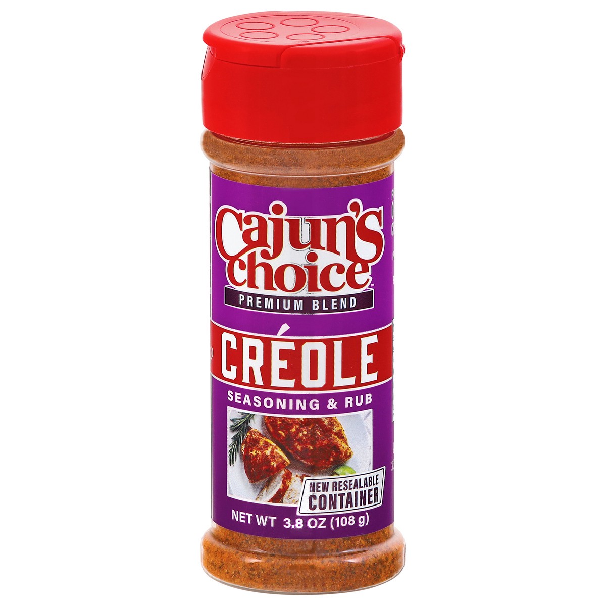 slide 1 of 12, Cajun's Choice Creole Seasoning & Rub 3.8 oz, 3.8 oz