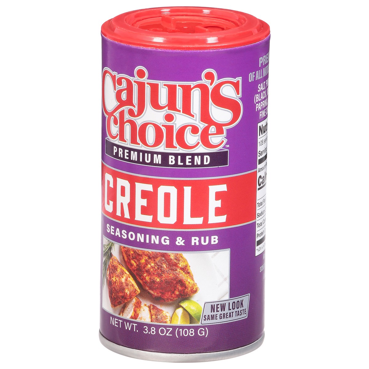 slide 5 of 12, Cajun's Choice Premium Blend Creole Seasoning & Rub 3.8 oz, 3.8 oz