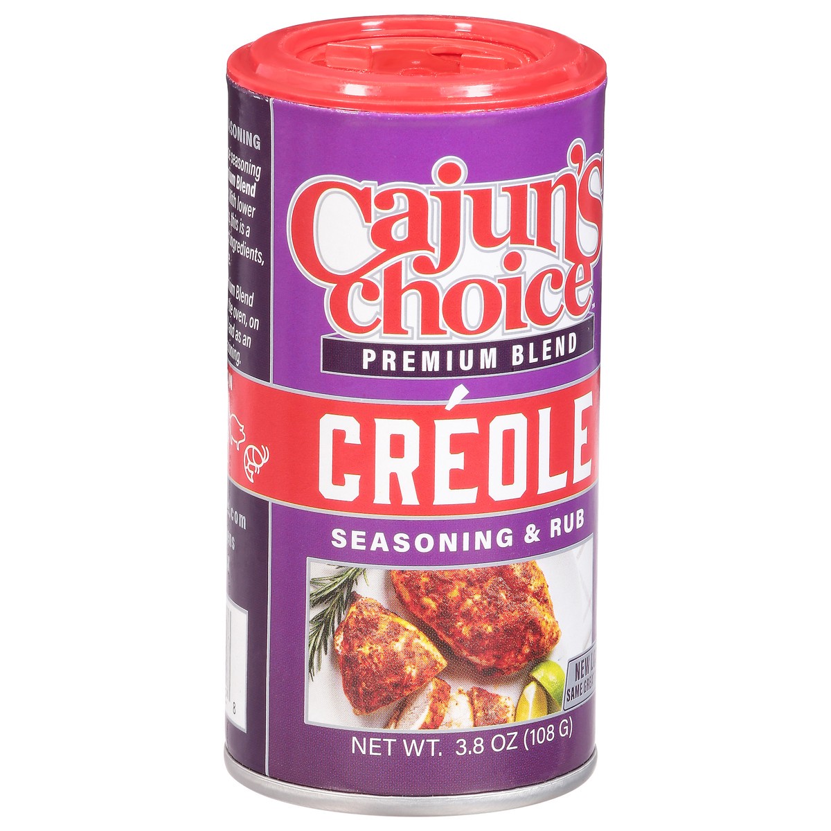 slide 9 of 12, Cajun's Choice Premium Blend Creole Seasoning & Rub 3.8 oz, 3.8 oz