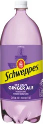Schweppes Caffeine Free Dry Grape Ginger Ale 2 lt