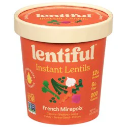 Lentiful French Mirepoix Instant Lentils