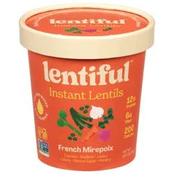 Lentiful French Mirepoix Instant Lentils