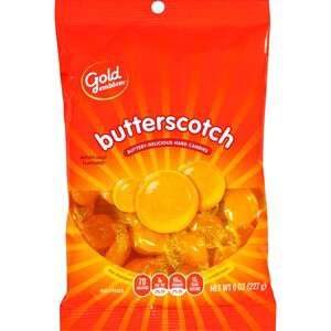 slide 1 of 1, CVS Gold Emblem Butterscotch Candy, 8 Oz, 1 ct