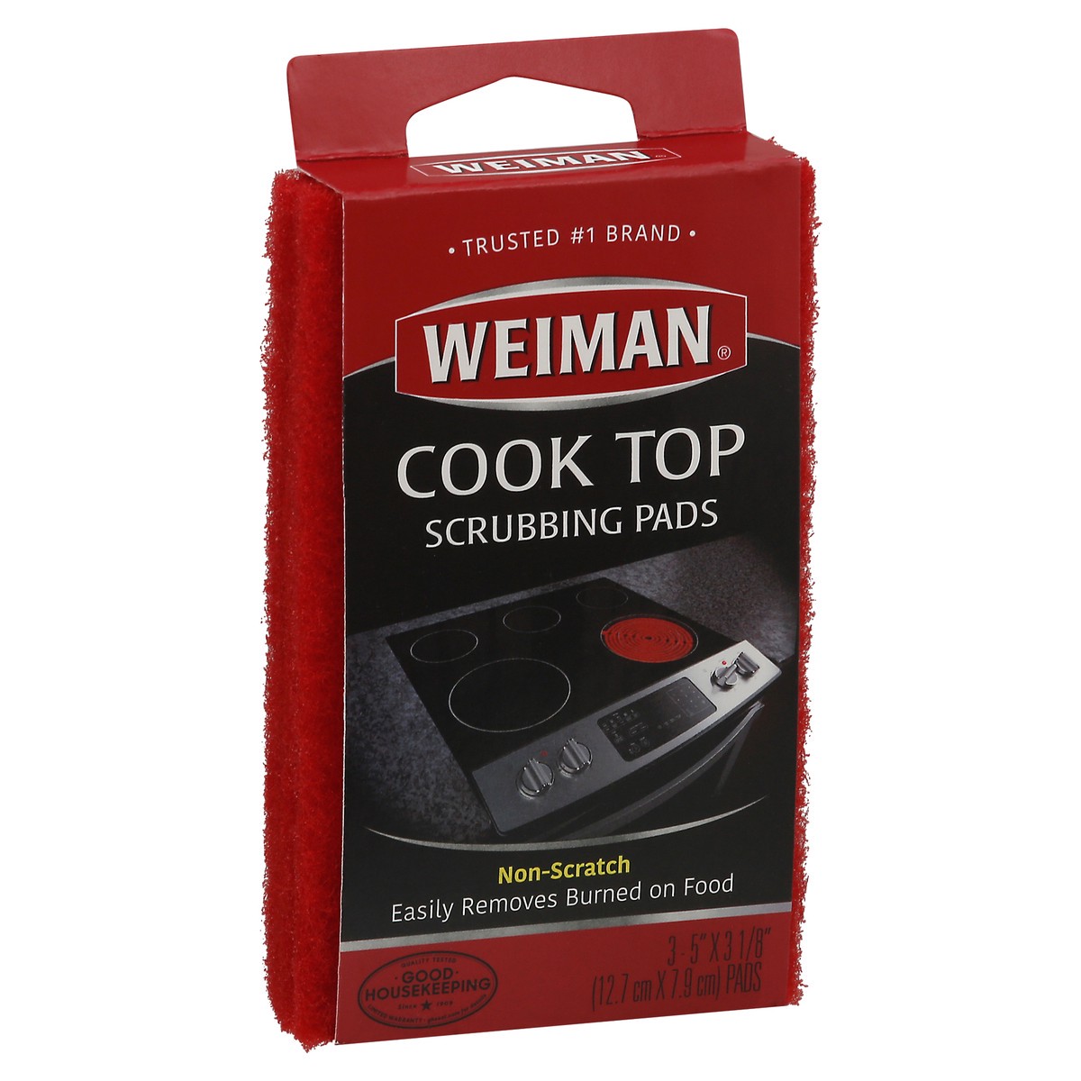 slide 2 of 11, Weiman Cook Top Scrubbing Pads, Non scratch, 3 ct