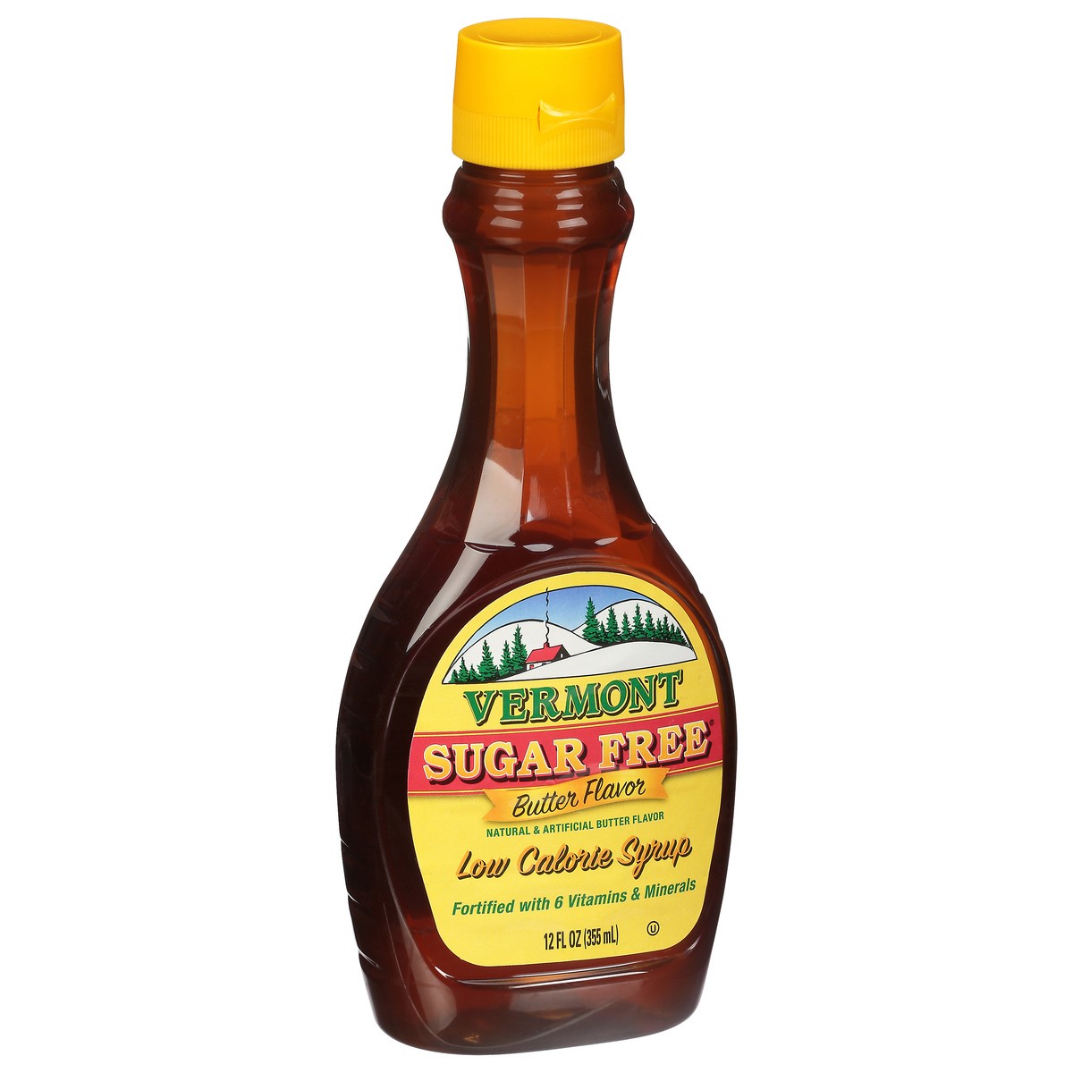 slide 5 of 8, Vermont Sugar Free Low Calorie Butter Flavor Syrup 12 fl oz, 12 fl oz