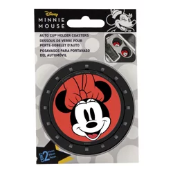 Disney Plasticolor Disney Minnie Mouse Auto Coasters