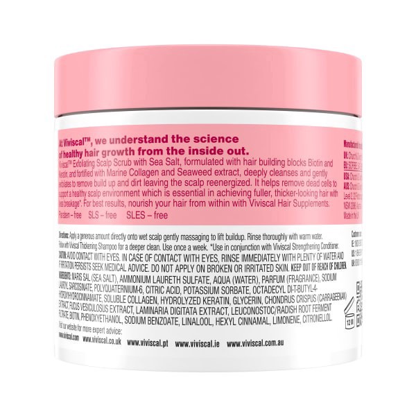slide 4 of 5, Viviscal Exfoliating Scalp Scrub 200g (7.05 oz.), 6.76 oz