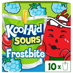 Kool-Aid Sours Frostbite Artificially Flavored Drink, 10-6 Fl Oz Pouches