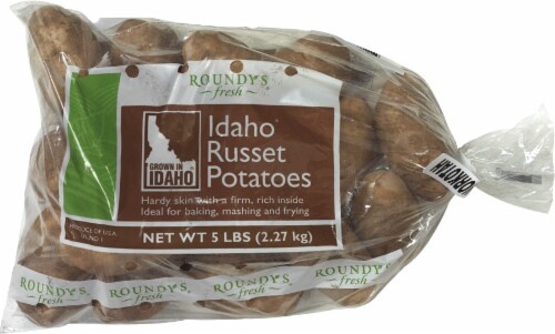 slide 1 of 1, Roundy's Roundys Idaho Russet Potatoes, 5 lb