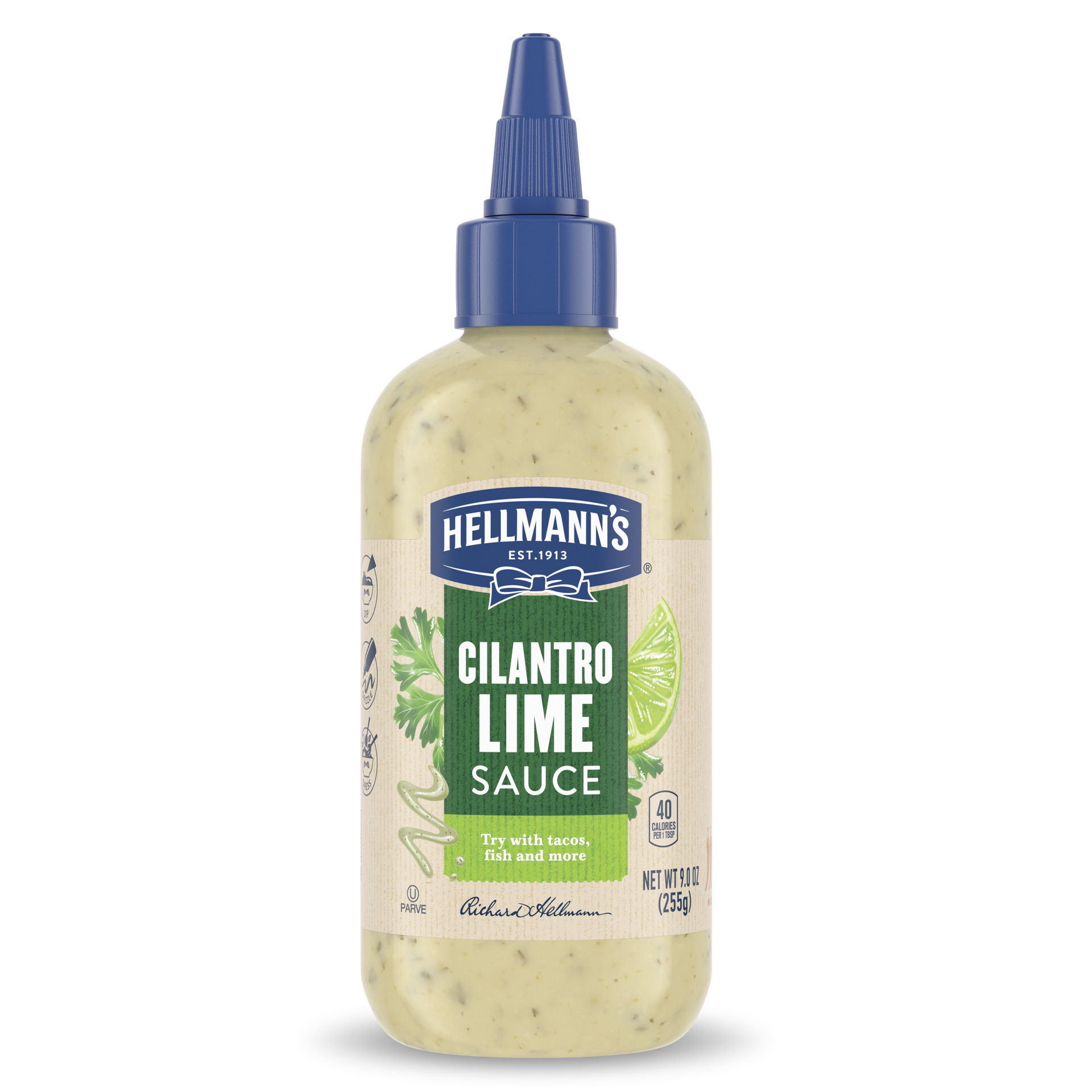 slide 4 of 4, Hellmann's Sauce Cilantro Lime, 9 oz, 9 oz