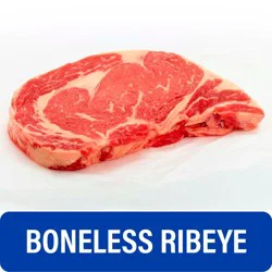 Choice Beef Boneless Ribeye Steak