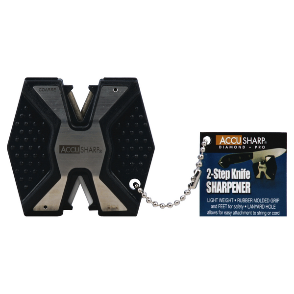 slide 1 of 1, Accu Sharp Knife Sharpener, 2-Step, 1 ct