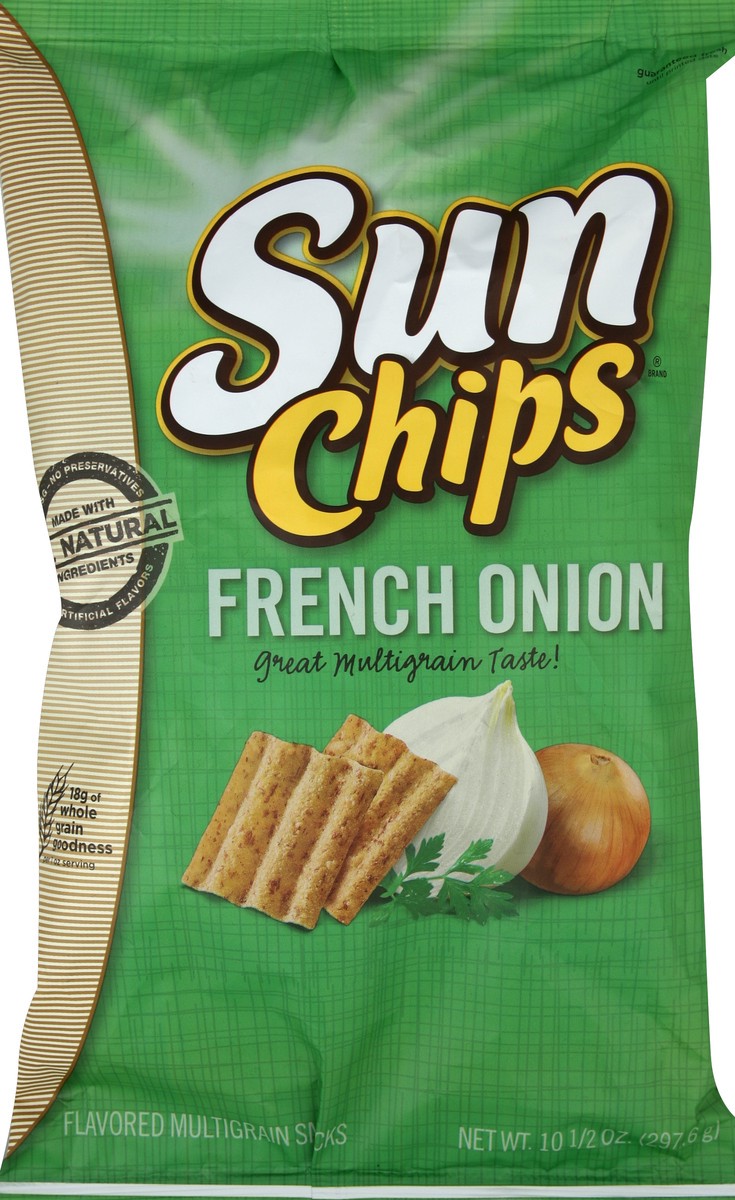 slide 5 of 6, SunChips Sun Chips French Onion Multigrain Snacks, 10.5 oz