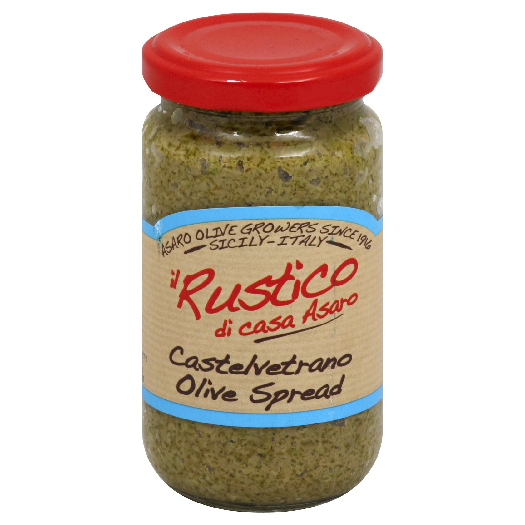 slide 1 of 1, Rustico di Casa Asaro Castelvetrano Olive Spread, 7 oz