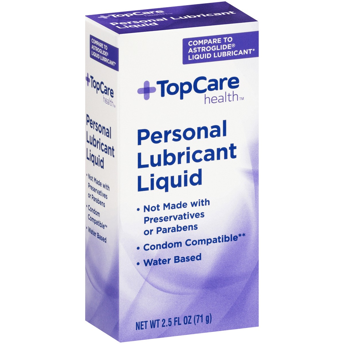 slide 2 of 14, TopCare Personal Lubricant Liquid, 2.5 fl oz