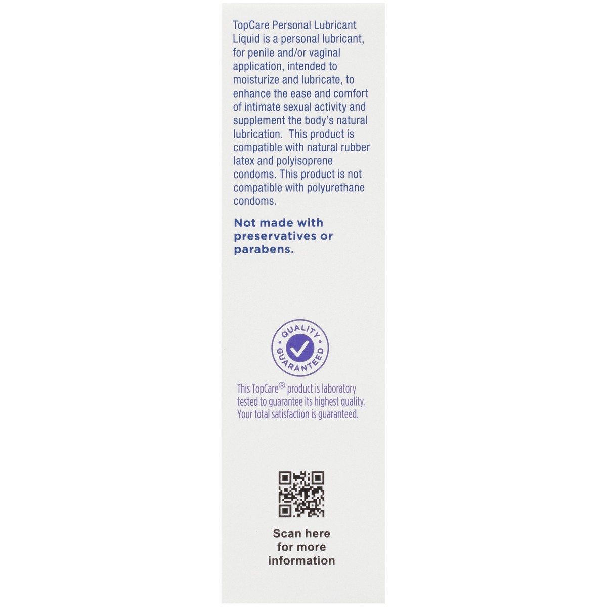 slide 7 of 14, TopCare Personal Lubricant Liquid, 2.5 fl oz