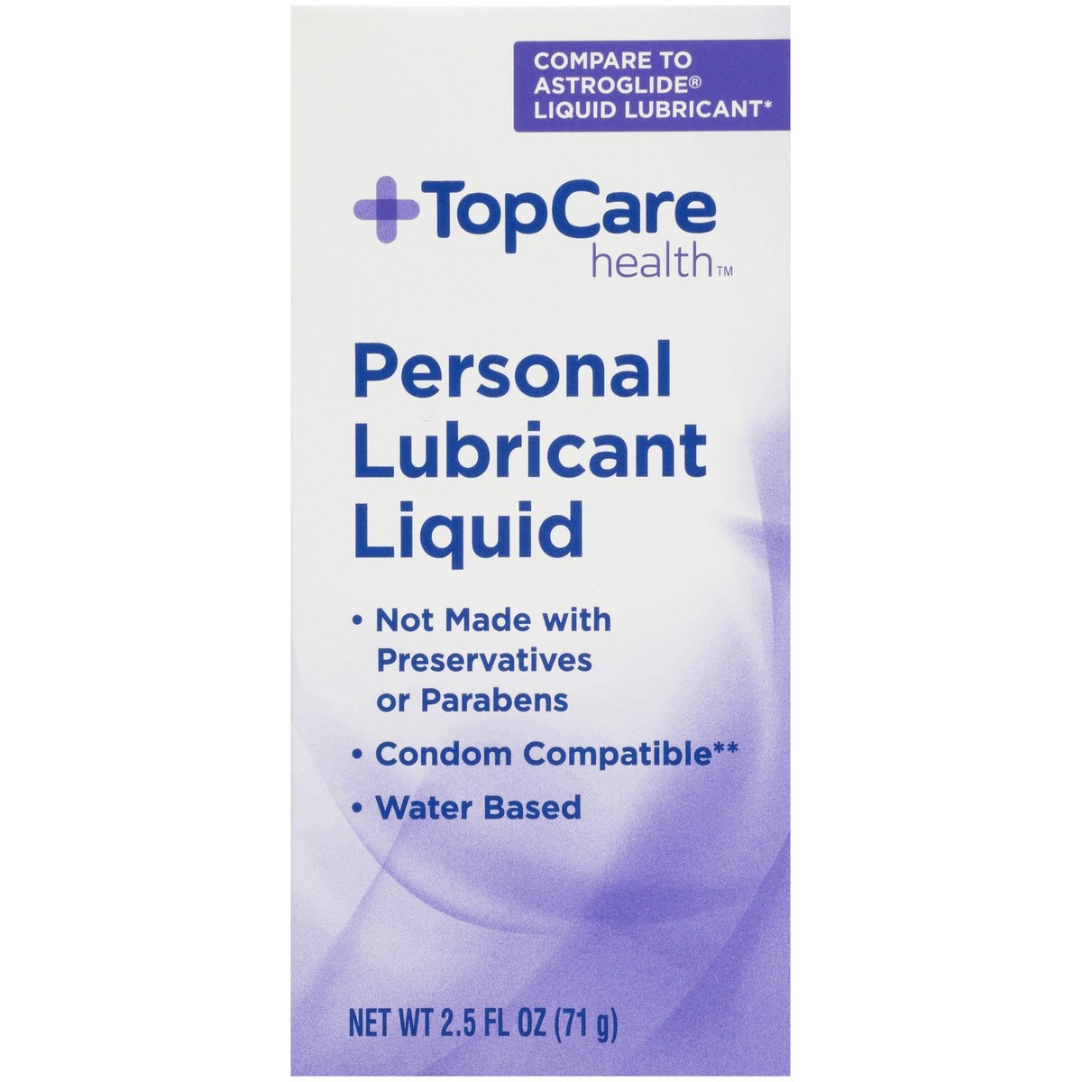 slide 10 of 14, TopCare Personal Lubricant Liquid, 2.5 fl oz