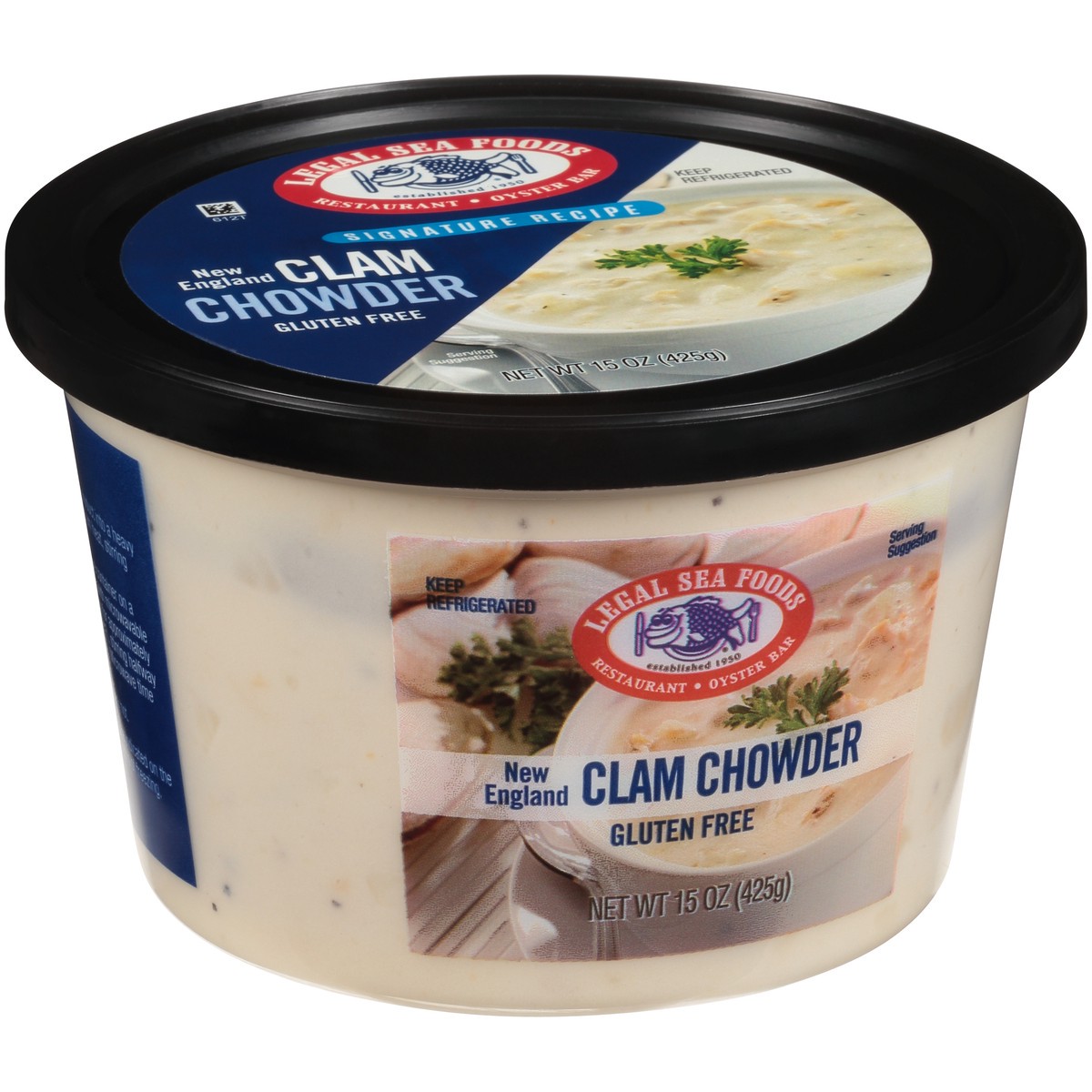 slide 2 of 11, Legal Sea Foods Clam Chowder Gluten Free New England, 15 oz