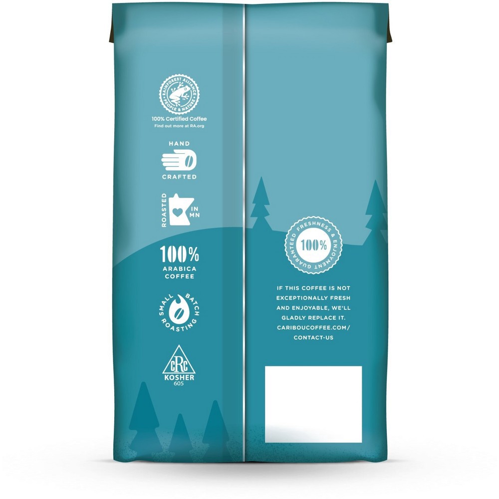 slide 5 of 12, Caribou Coffee Mahogany Dark Roast Ground Coffee 20 oz. Bag, 20 oz