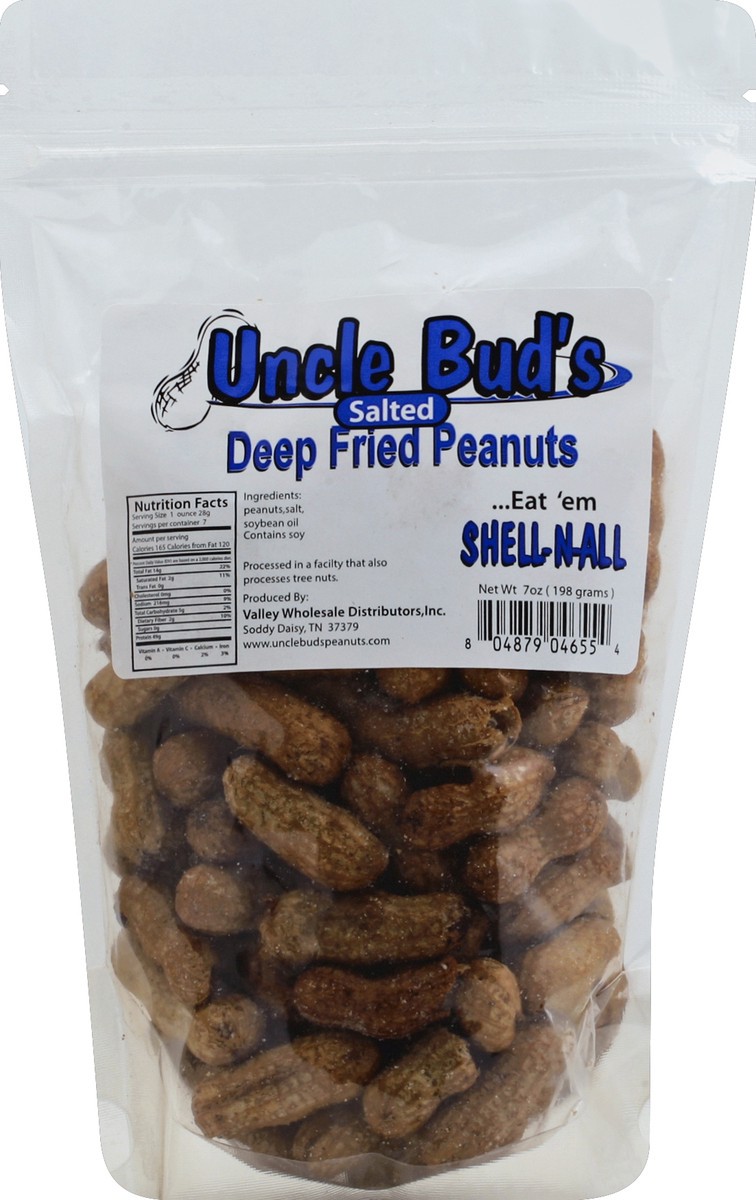 slide 1 of 8, Uncle Bud's Peanuts 7 oz, 7 oz