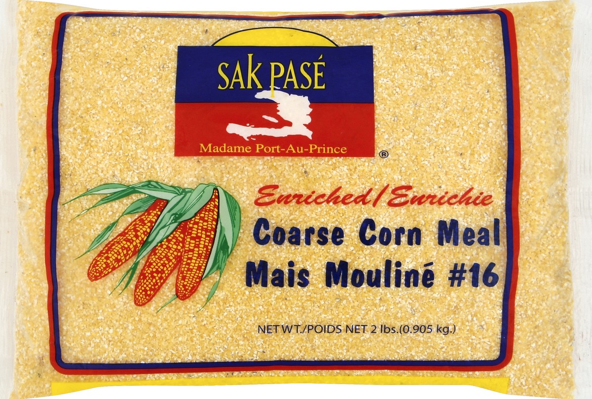 slide 1 of 5, Sak Pasé Corn Meal 2 lb, 2 lb