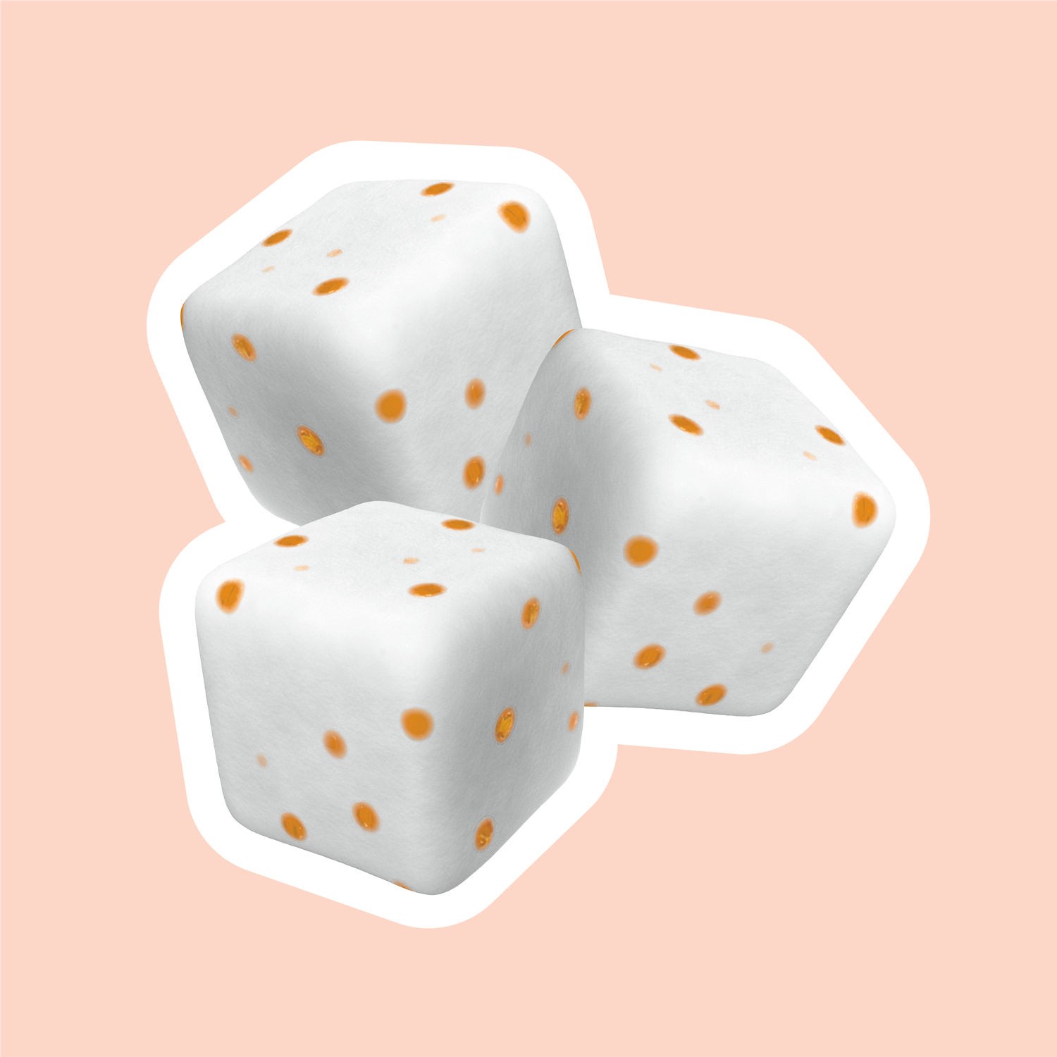 slide 7 of 10, Ice Breakers Ice Cubes Orange Cream Pop Flavored Sugar Free Chewing Gum Bottle, 3.24 oz (40 Pieces), 3.24 oz