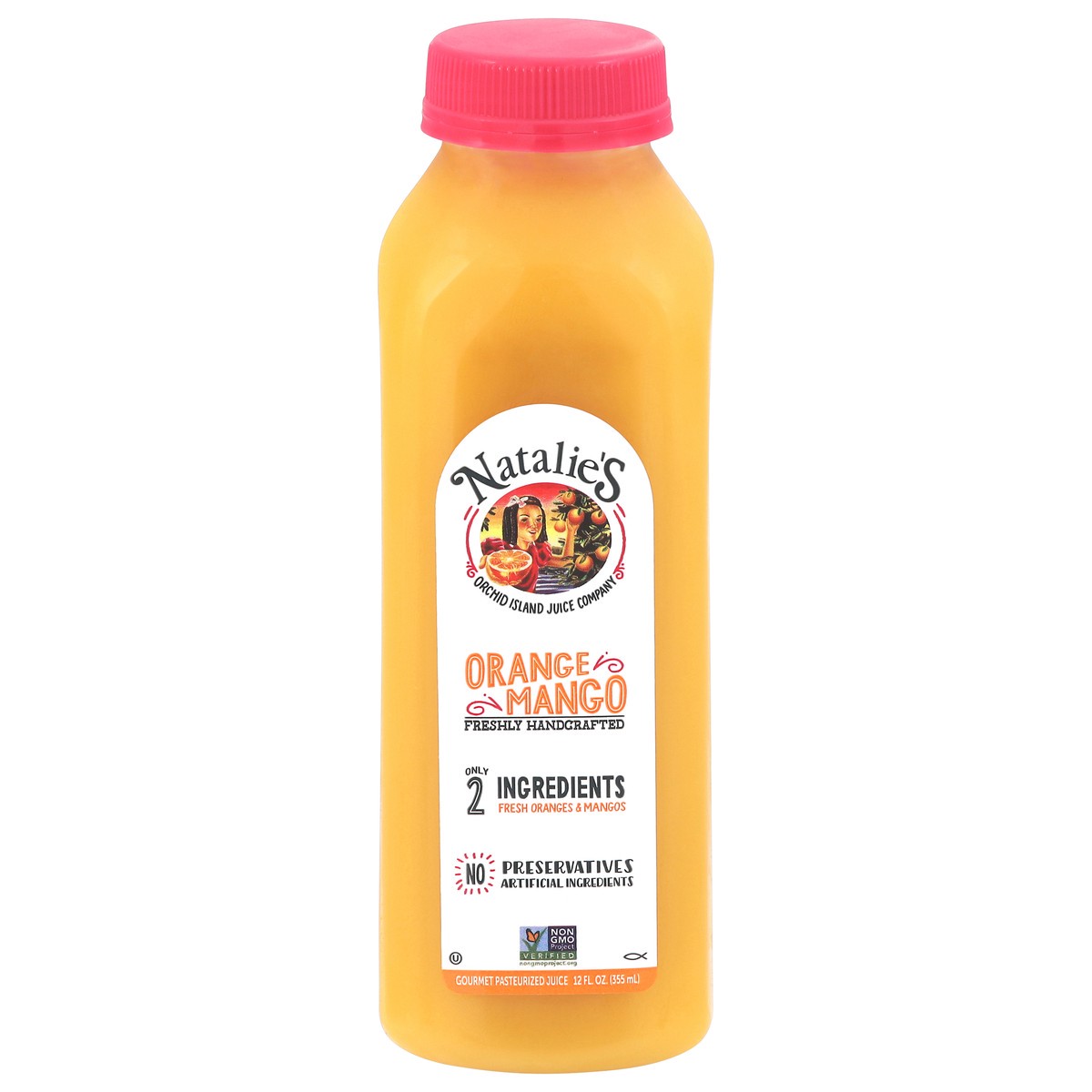 slide 4 of 14, Natalie's Orange Mango Juice 12 fl oz, 12 fl oz