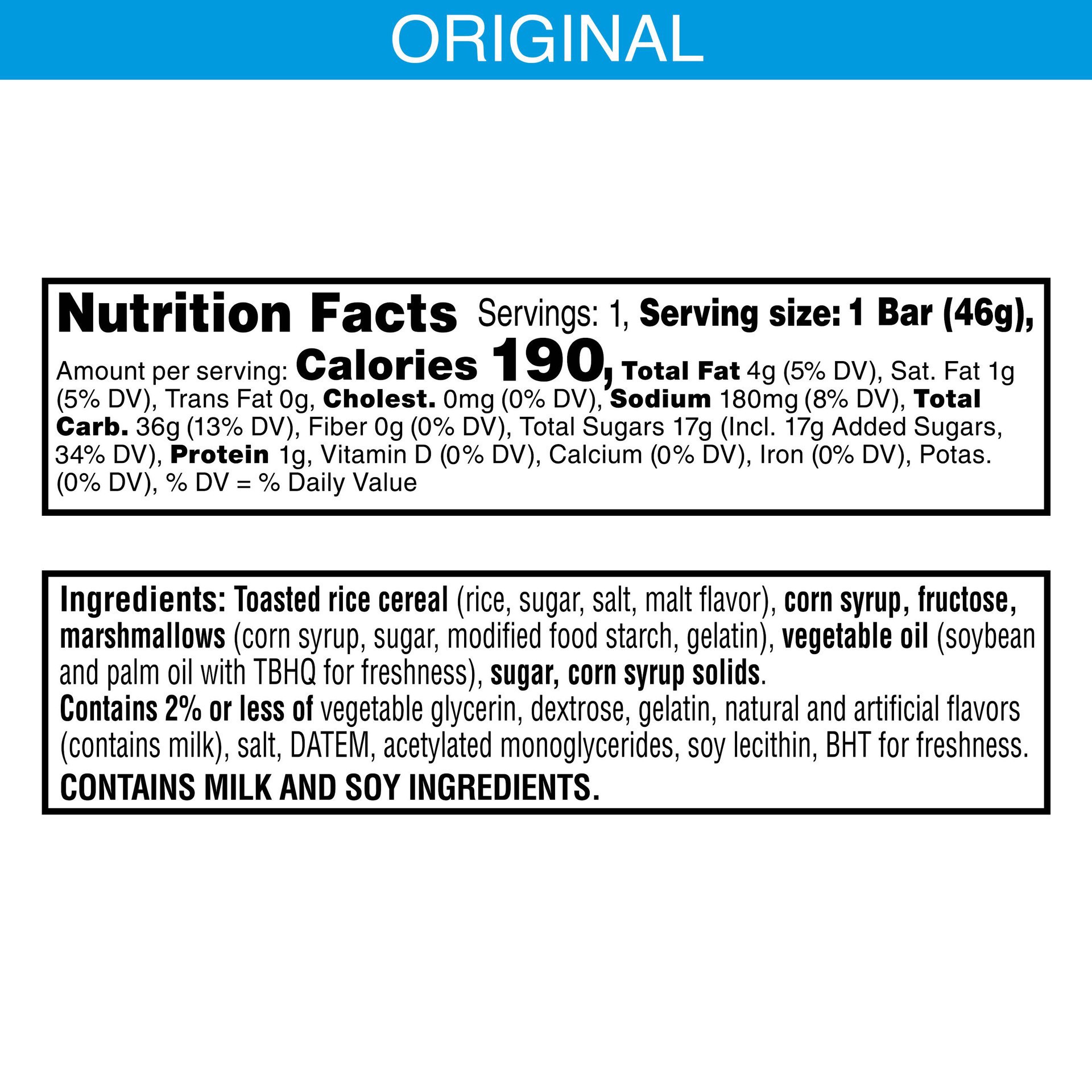 slide 3 of 5, Rice Krispies Treats Original Crispy Marshmallow Squares, 1.6 oz