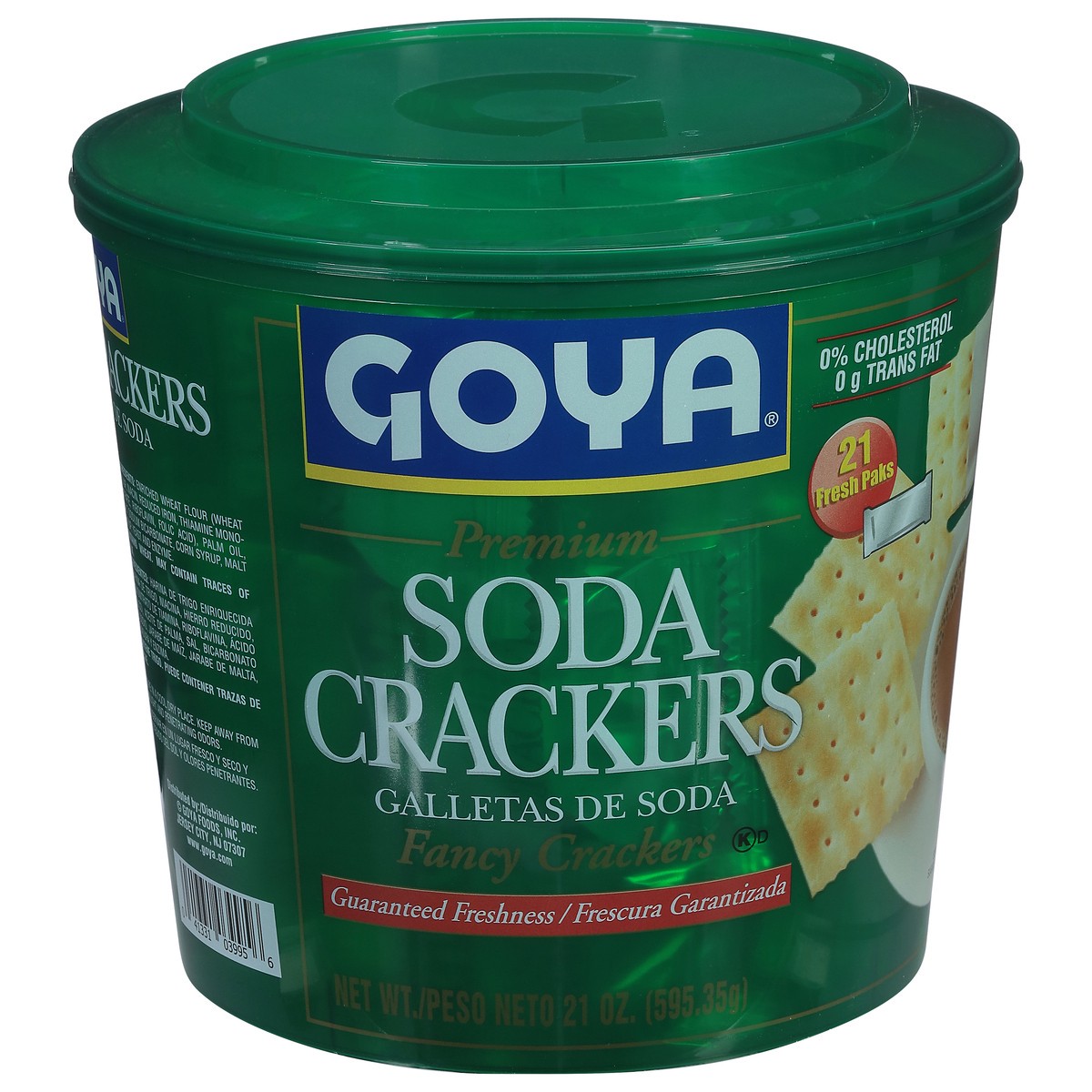 slide 1 of 9, Goya Fancy Premium Soda Crackers - 21 oz, 21 oz