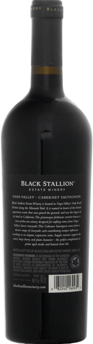 slide 5 of 9, Black Stallion Estate Winery Cabernet Sauvignon, 750 ml