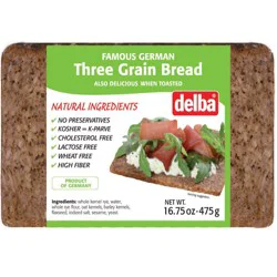 Delba Feldkamp Three-Grain Bread