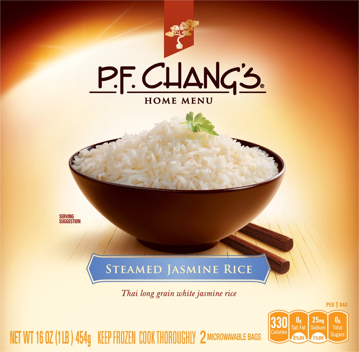 slide 10 of 13, P.F. Chang's P.F. Chang''s Home Menu Jasmine White Rice, Frozen Side, 16 OZ, 2 ct