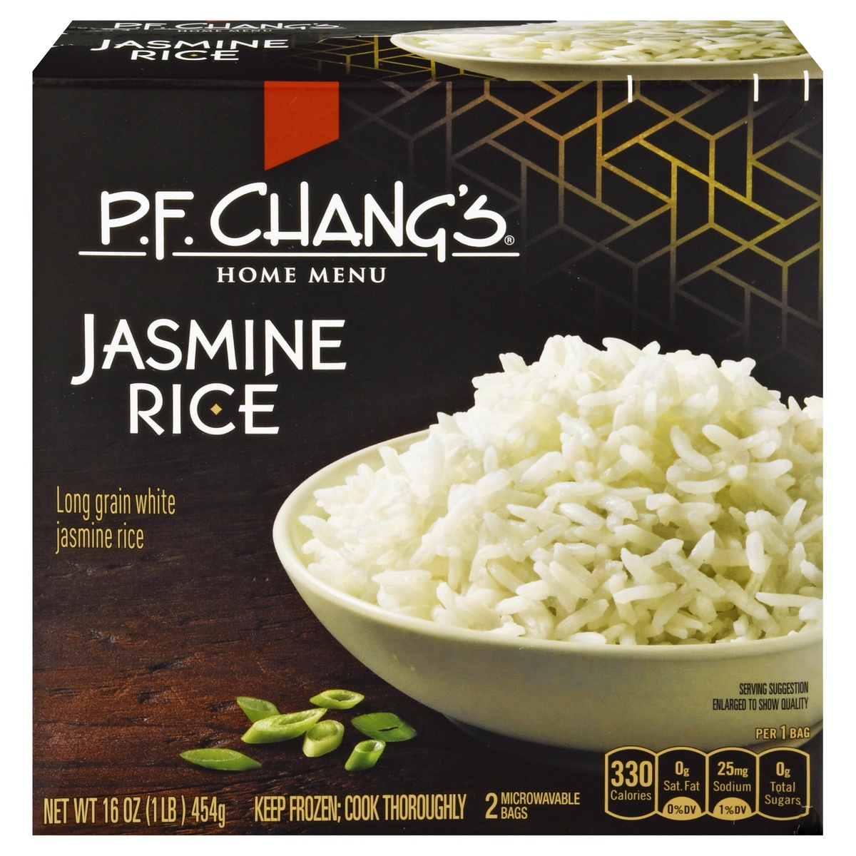 slide 1 of 9, P.F. Chang's Steamed White Rice, 2 ct; 16 oz